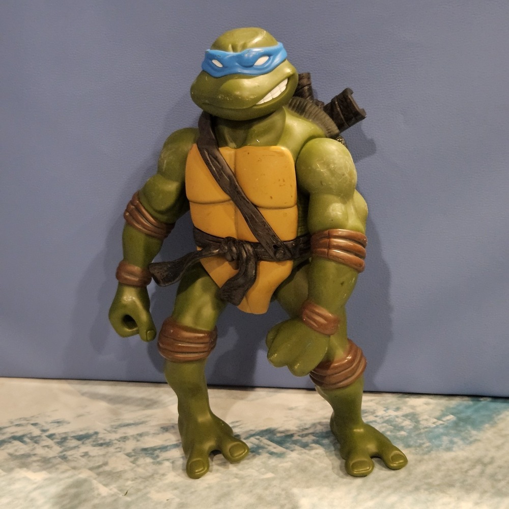 2002 Playmates TMNT‎ Leonardo 12" Action Figure Teenage Mutant Ninja Turtles